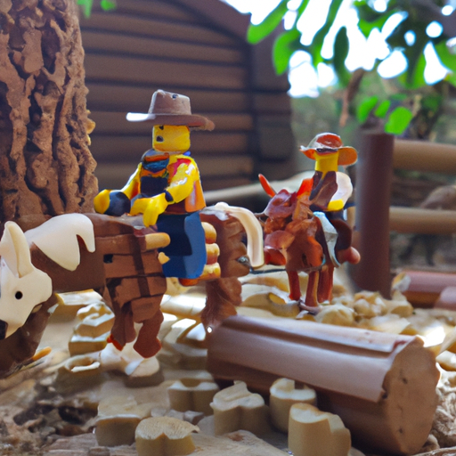 Erlebe rasante Abenteuer im Lego Westernfort!