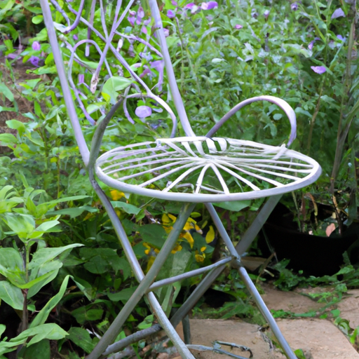 1.​ Der​ Gartenhocker ⁢aus Metall – ein Blickfang in ​jedem Garten!