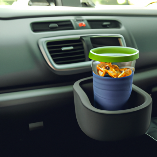 Im Auto wie zu Hause: Bequemer Snack- & Trinkhalter!