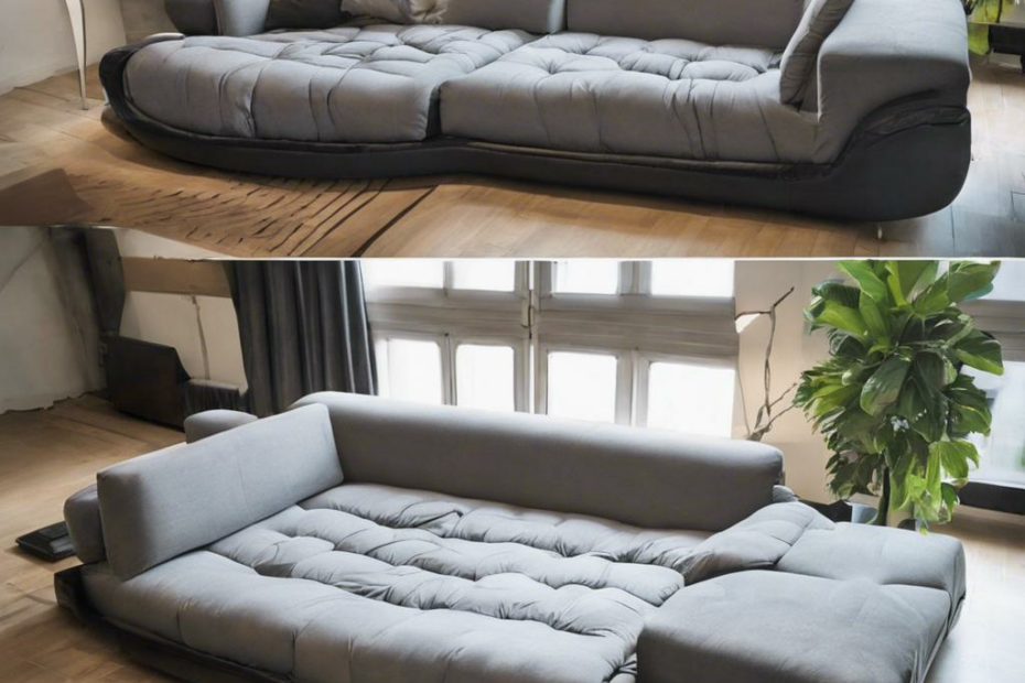 Die praktische Lösung: Ein Sofa und Bett in einem!