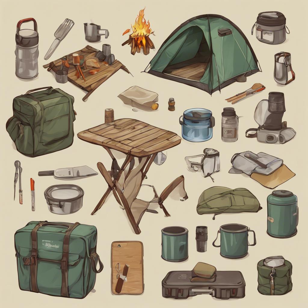 Entdecke das Beste aus Camping Zubehör: Der vielseitige Campingtisch 50×50 für dein nächstes Abenteuer