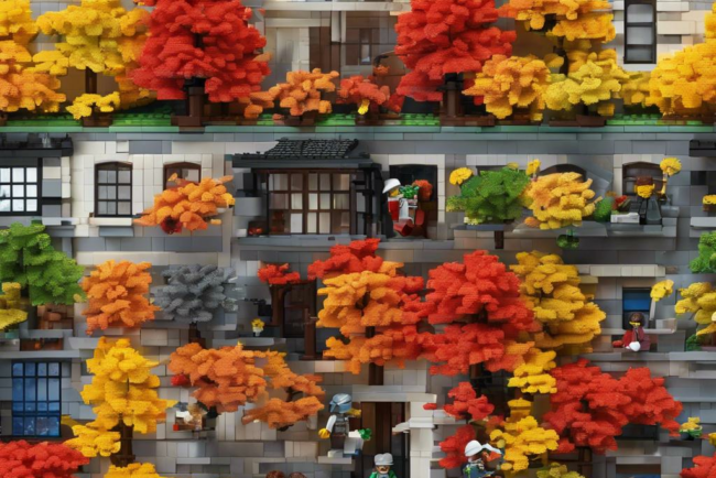 Entdecke die Faszination von Lego Wechselnde Jahreszeiten: Bauen, Spielen und die Schönheit der Natur erleben!