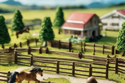 Entdecke die Schleich Pferdekoppel mit Mustangs: Ein Abenteuer für kleine Reiter