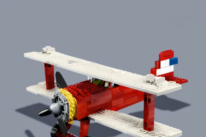 Mit dem Lego Doppeldecker Flugzeug in die Welt der kreativen Modelle eintauchen