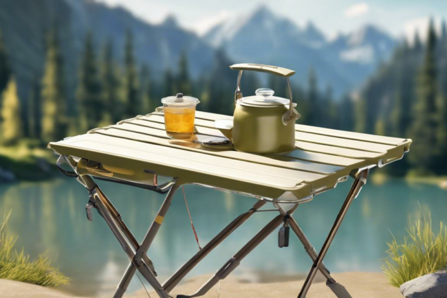 Entdecke die Vorteile eines Campingtisch Klein Klappbar: Dein idealer Begleiter für Outdoor-Abenteuer!