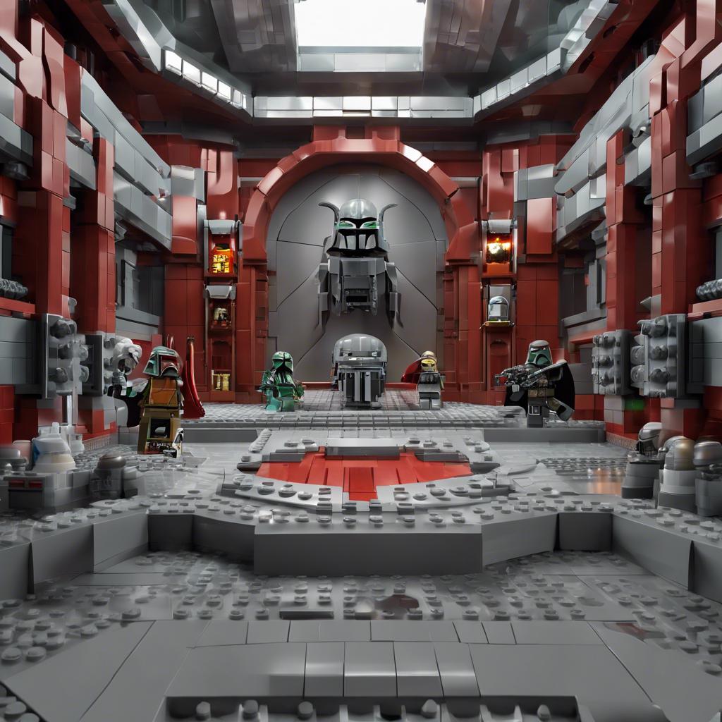 Erlebe das Abenteuer: Lego Star Wars Boba Fetts Thronsaal im Detail