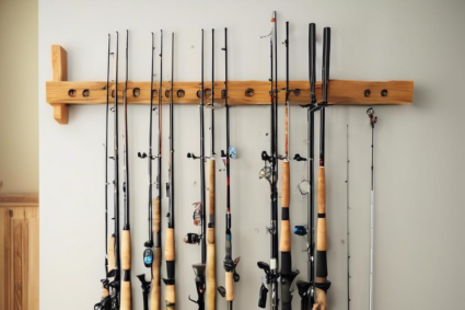 Optimale Aufbewahrung für Angler: Der Angelrutenhalter Wand 2 im Test