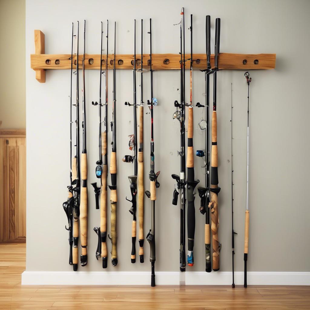 Optimale Aufbewahrung für Angler: Der Angelrutenhalter Wand 2 im Test