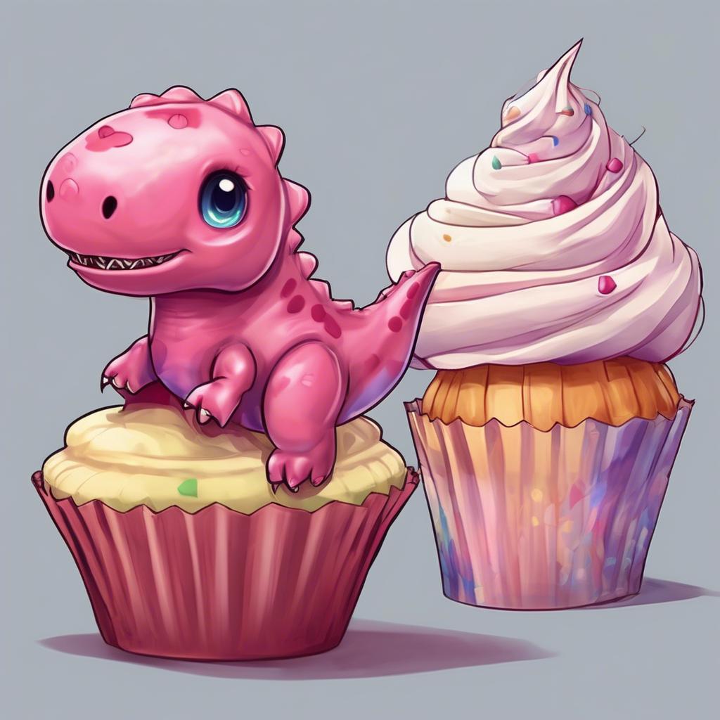 Kreative Abenteuer mit Cupcake und Dino: Ein Blick in ihre bunte Welt