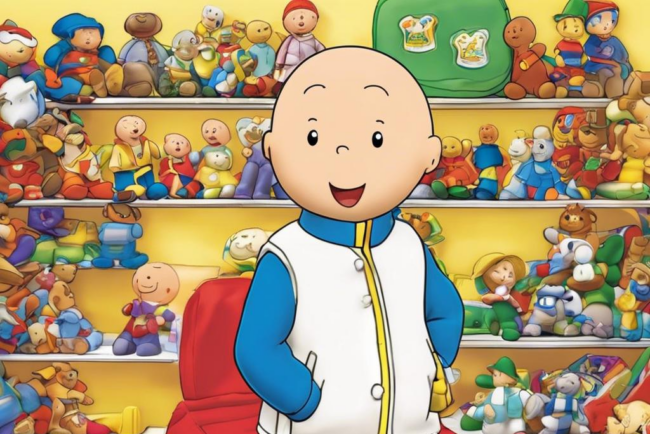 Entdecke die Welt der Kreativität: Spielzeug von Caillou für kleine Abenteurer