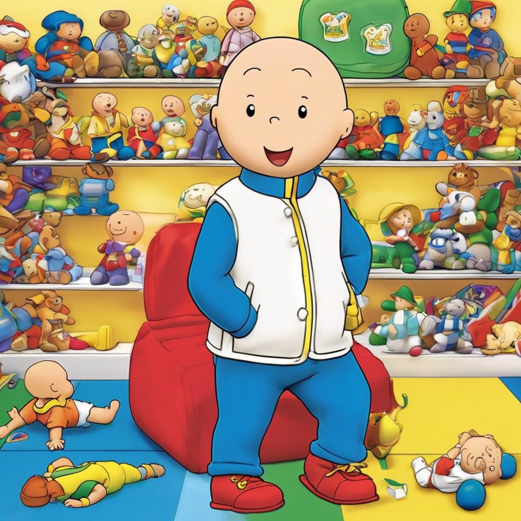 Entdecke die Welt der Kreativität: Spielzeug von Caillou für kleine Abenteurer