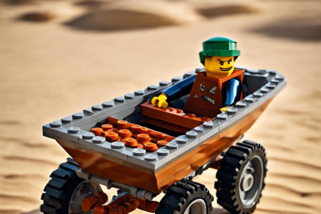 Entdecke die Abenteuer mit dem Lego Desert Skiff: Ein Raumschiff für kleine Entdecker!