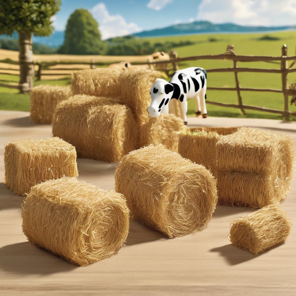 Entdecke die vielseitige Welt der Schleich Farm Life Strohballen: Ein Must-Have für dein Spielvergnügen!