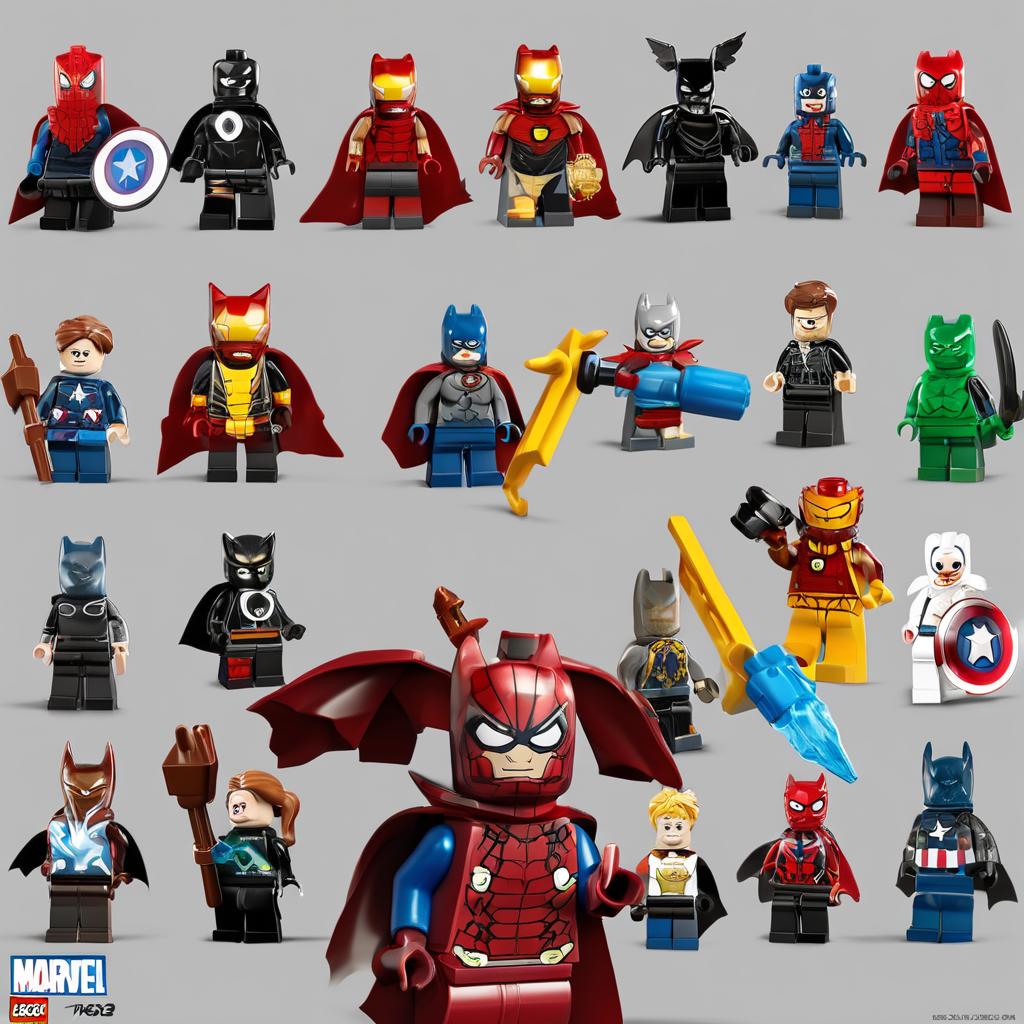 Die bunten Abenteuer der Lego Minifiguren Marvel: Bauen, Spielen und Sammeln!