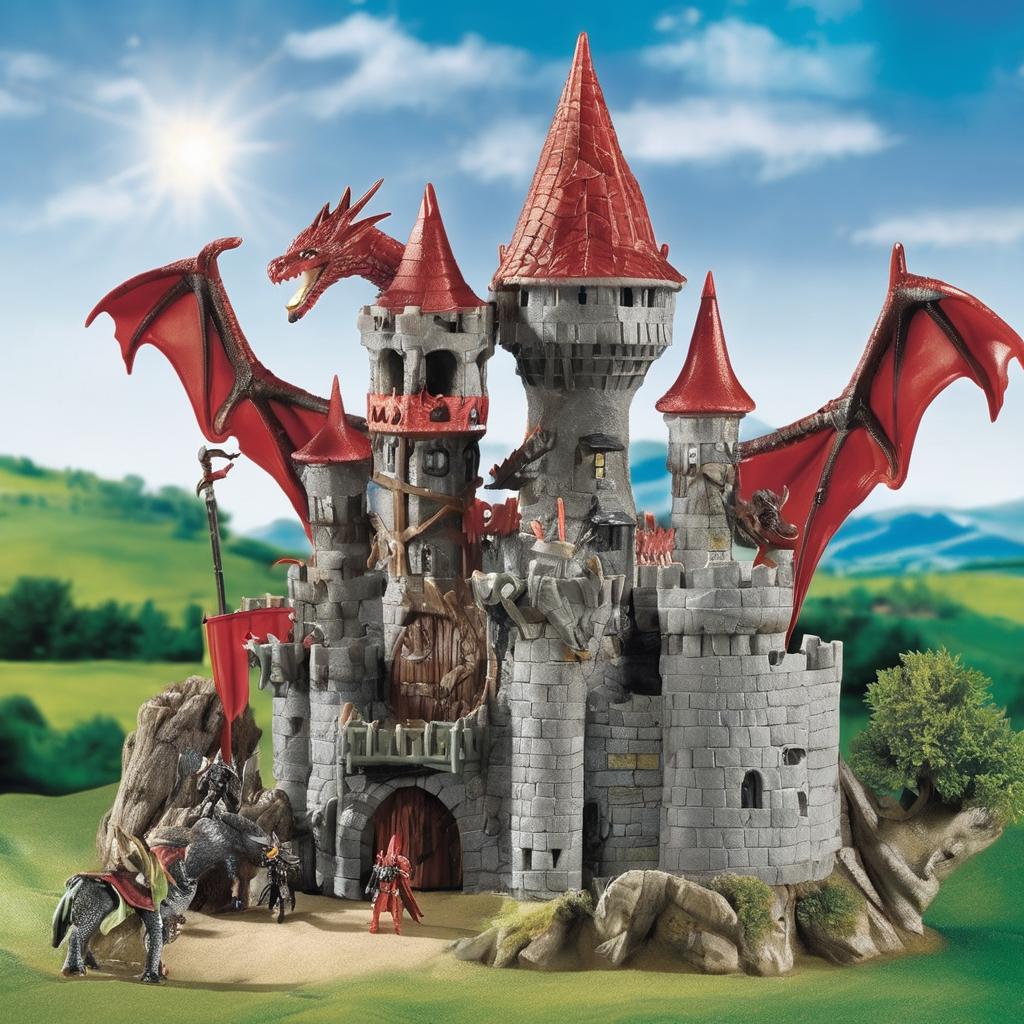 Entdecke die faszinierende Welt der Schleich Drachenritter-Burg: Abenteuer für kleine Helden