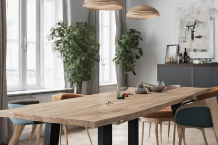 Esstisch 120×80 Massivholz: Der perfekte Mittelpunkt für dein Esszimmer