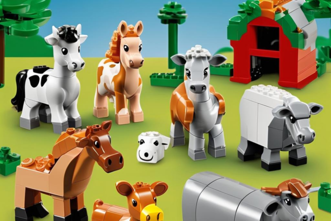 Entdecke die Welt der Lego Duplo Bauernhof Tiere: Spiel und Spaß für kleine Tierliebhaber!