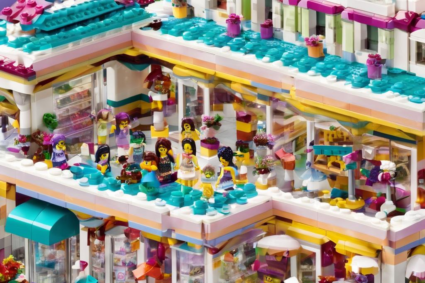 Entdecke das bunte Abenteuer im Lego Friends Shopping Center: Ein Erlebnis für dich!