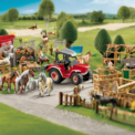 Entdecke die Vielseitigkeit von Schleich Zubehör Paddock für dein Spielvergnügen