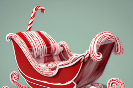 Schlitten Aus Zuckerstangen: Kreative Bastelideen für eine süße Winterzeit